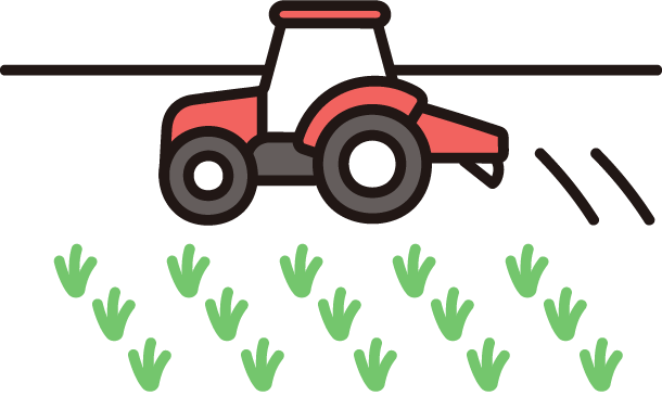 トラクターのアイコン